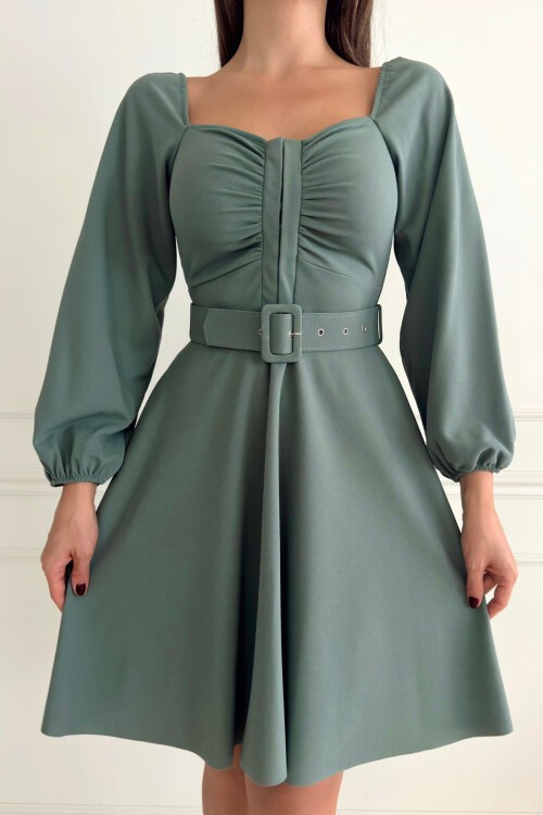 Kemerli Aerobin Elbise